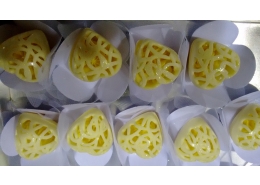 CORAO RENDADO COM TORTINHA DE LIMO