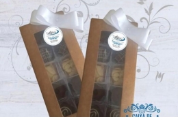 CAIXA BOMBONS PARA PRESENTE